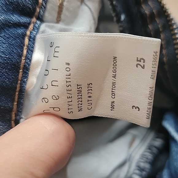 Nature Denim Francisca High Rise Mom Jeans- Size 3 / 25 - Picture 8 of 8